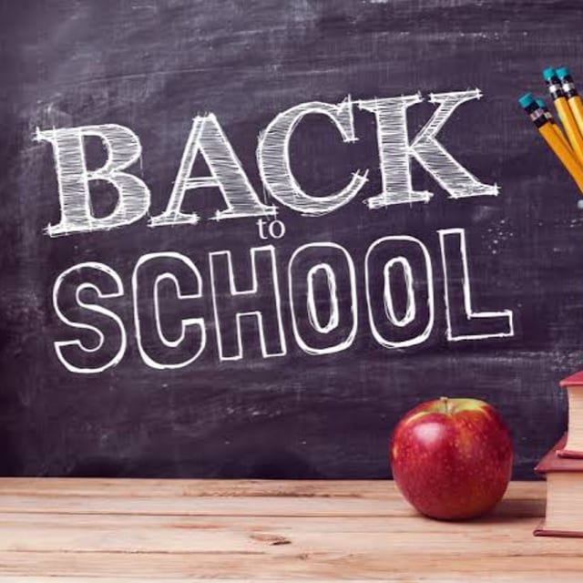 Back To School.