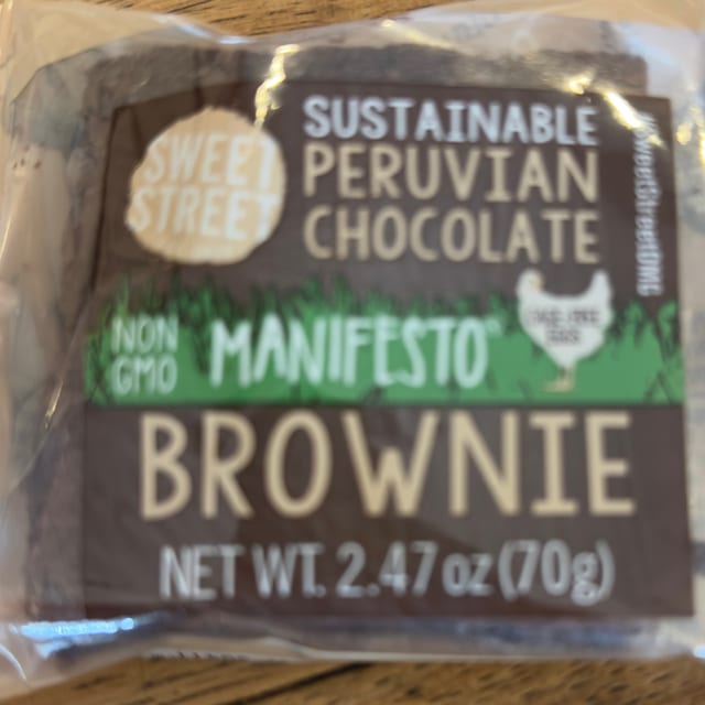 Chocolate Brownie.