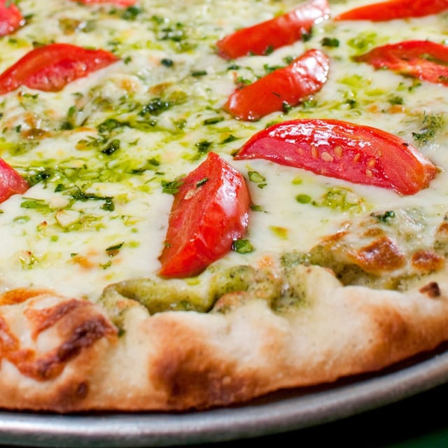 Besto Pesto Pizza.