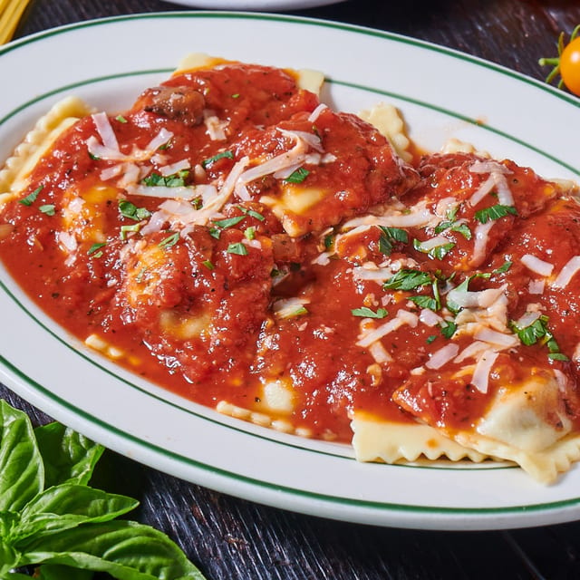 Meat Ravioli Pasta.