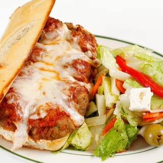 Meatball Hero Sandwich